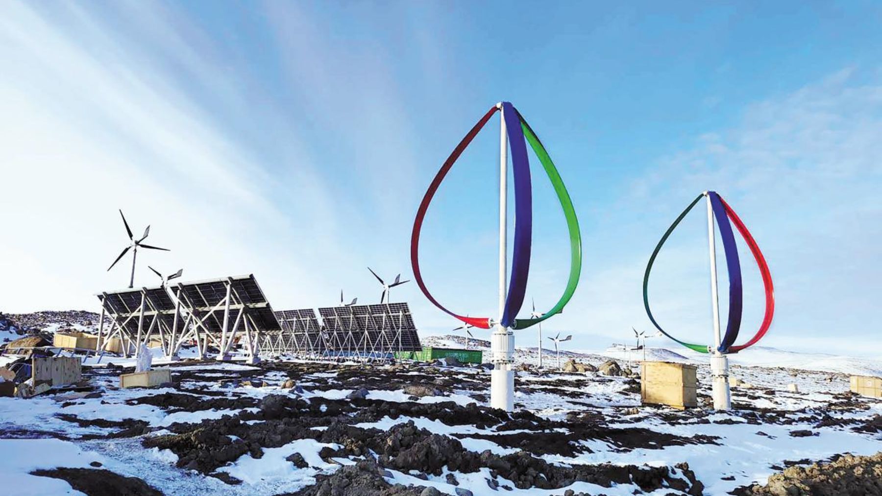 China's Pioneering Hybrid Power System in Antarctica