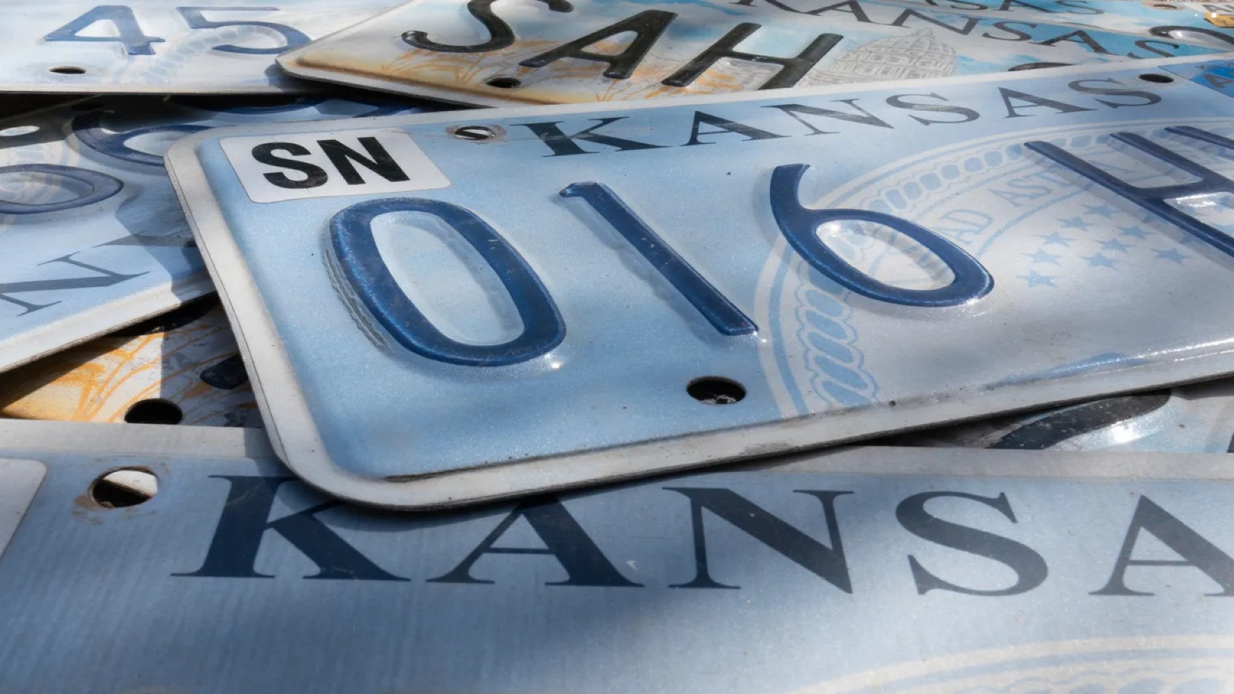 license plates