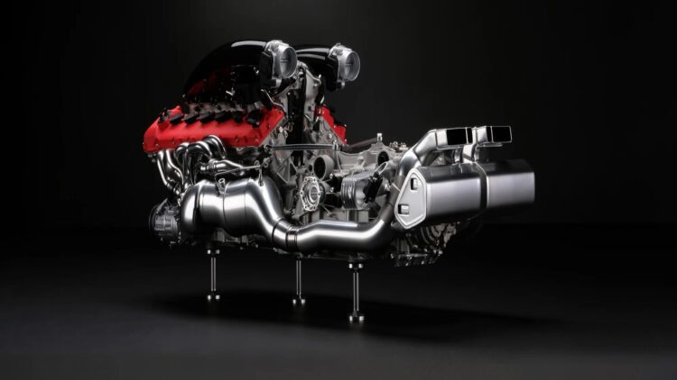 Ferrari's 296 GTB twin-fuel engine produces 841ps and runs on a V6 with ...
