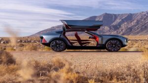 Cadillac's Elevated Velocity concept EV brings desert mode, sand vision and futuristic lighting to challenge Tesla and BYD 26 Cadillac new super EV