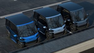$6,250 Squad solar microcar fits sideways in a parking spot and charges itself with sunlight 25 Squad's solar vehicle