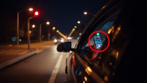 The car is stopped, the light is red — Most drivers do this for “just a second,” now costing $500 30 Red light and habit cost $500