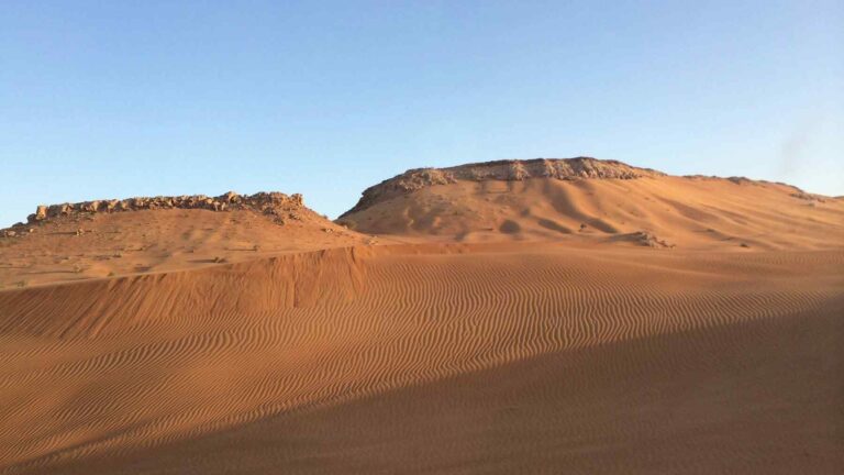 Waking mountains of the Sahara