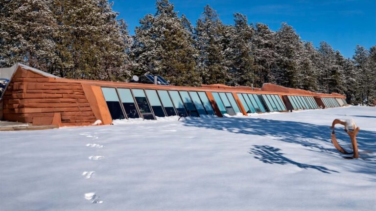 Earthship house revealed