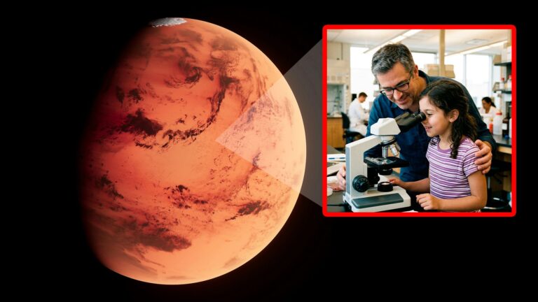 Mars signal decoded by father-daughter team