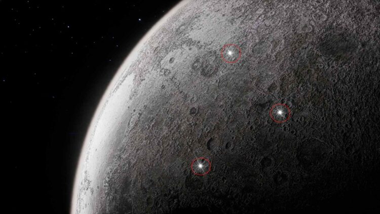 Artemis crew spot brief flashes on Moon