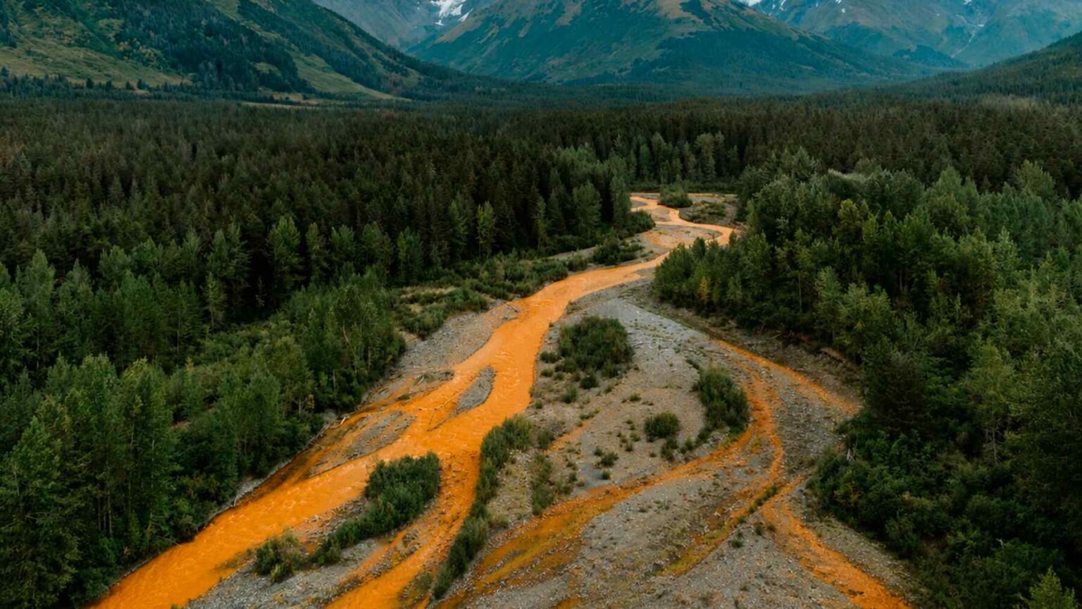 Two years ago, rivers in Alaska started turning orange, and now experts ...