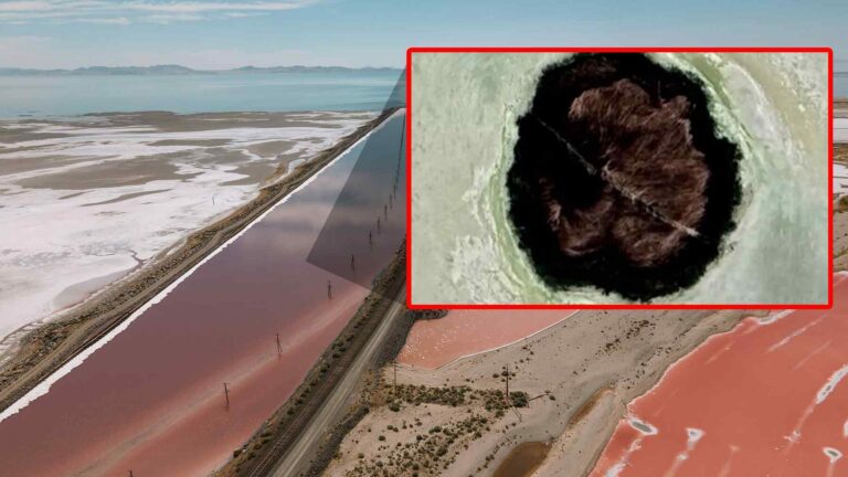 Great Salt Lake strange colors explained