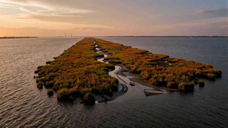 17. INTERNAL Louisiana is losing a strip of marsh that shields 1.5 million people from hurricanes — and scientists say time is running out