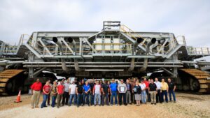 A machine that weighs more than six million pounds takes eight hours to move a rocket the last four miles to its launch pad, and the reason it crawls that slowly is stranger than the load it carries 33 Machine weighs six million pounds