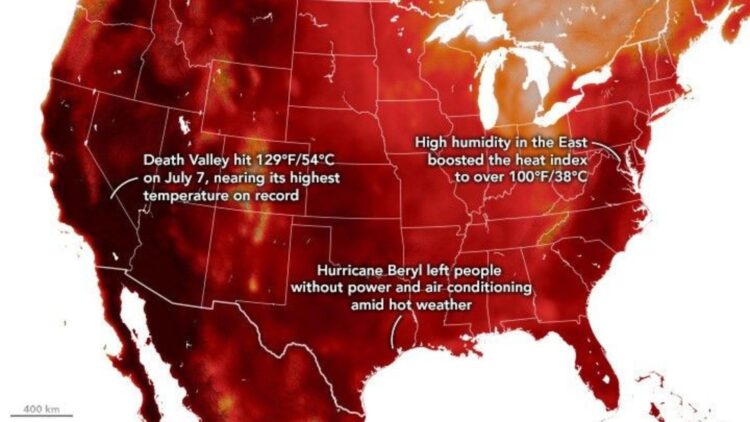 The planet ran hotter than any year since records began in 1850, and the number on the thermometer in 2024 sent scientists reaching for a warning they hoped the world would never have to hear 1 Nasa USA hot climate