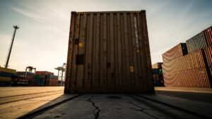 A scratching sound inside a sealed steel box at the Port of Houston led inspectors somewhere no one expected, and the real stowaway hiding in every ship is stranger than the one they found 31 a ship stowaway discovery at a port shipping container terminal in golden light, scratching sound inside