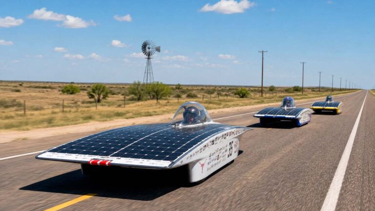 14. GES Texas high schoolers built solar cars from scratch then