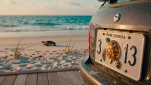 More than 100,000 Florida drivers renew a sea turtle license plate each year, and the extra $23 has quietly helped save millions of sea turtles, manatees, dolphins, and even whales 48 18. GES More than 100000 Florida drivers renew a sea turtle