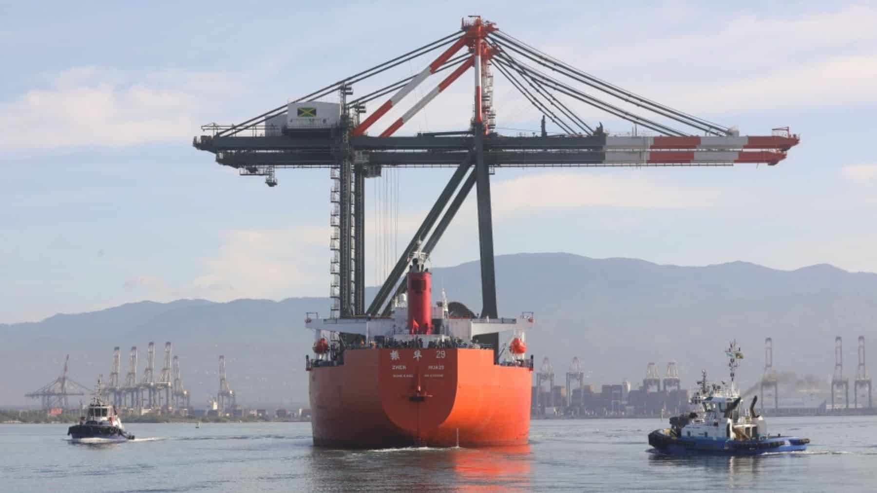 Crane ship