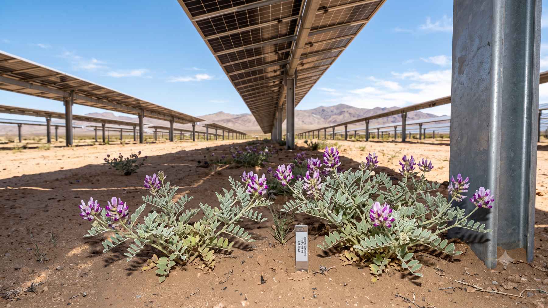 Crews counted just 12 extremely rare plants in the Mojave Desert before installing millions of solar panels, and when scientists returned, they found 93 1 Crews counted just 12 extremely rare plants in the Mojave Desert before installing millions of solar panels and when scientists returned they found 93 1