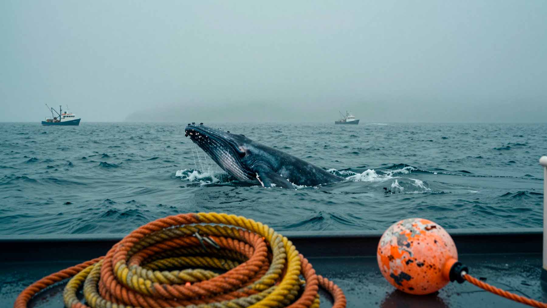 Humpback whale entanglements hit a record high off Oregon, and fishermen are now testing gear designed to keep ropes off the ocean entirely 1 Humpback whale entanglements hit a record high off Oregon and fishermen are now testing gear designed to keep ropes off the ocean entirely