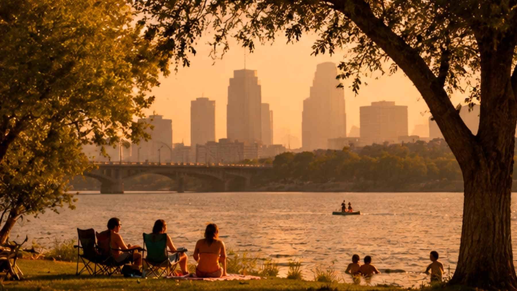 Western U.S. warmth