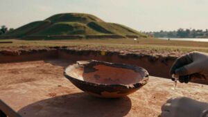 Ancient pottery from a Georgia mound city holds the earliest evidence of cacao east of the Mississippi River rewriting what we thought we knew about pre-Columbian trade and the vast networks that carried a tropical plant deep into the ancient American interior 3 Ancient pottery from a Georgia mound city holds