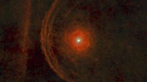 After nearly 100 years of searching, astronomers have finally captured an image of Betelgeuse's hidden companion, but it is far more massive than anyone expected and may now reshape how scientists understand the star's path toward supernova 2 jpegPIA16680