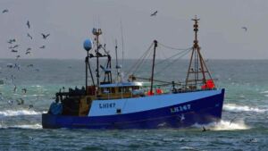 A prawn trawler on day 4 of a Scottish fishing run grounded on rocks near Ullapool while the skipper slept alone in the wheelhouse, and no watch alarm was fitted on board 19 Fishing trawler grounded on Scottish reef with bridge watch alarm unset at dawn, scottish fishing run
