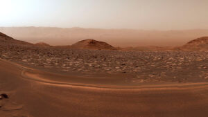 After 11 years crawling up a Martian mountain, NASA's Curiosity rover finally paused to look back at the "road" it traveled 26 After 11 years crawling up a Martian mountain NASA s Curiosity rover finally paused to look back at the road it traveled