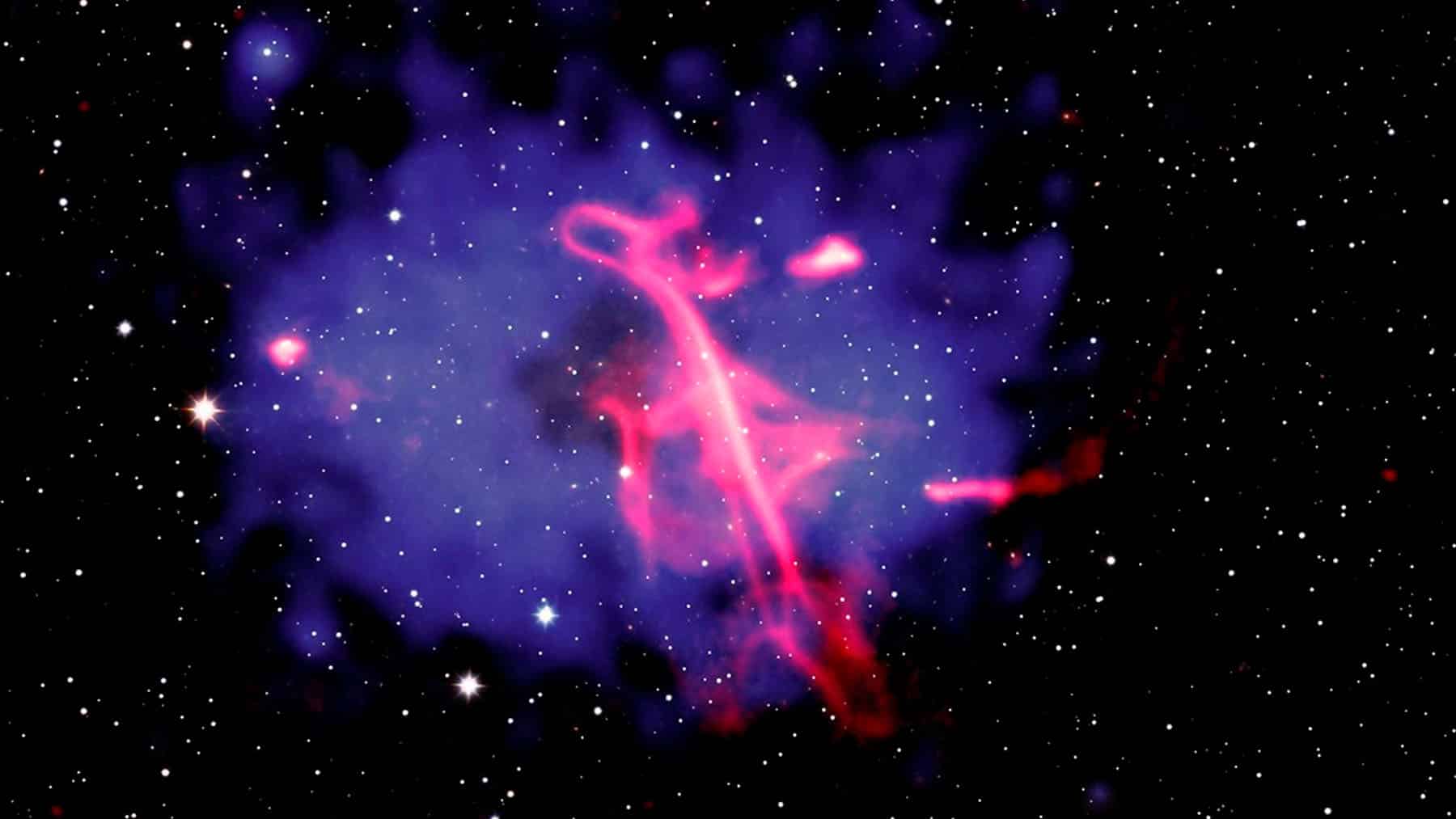Astronomers finally decoded a giant musical note glowing in deep space