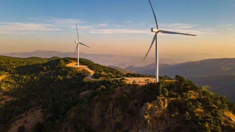 wind turbines