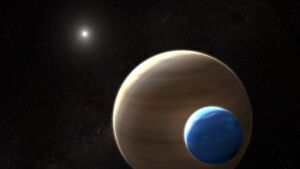 Scientists may have spotted the first-ever moon outside our Solar System and it is so enormous that calling it a "moon" barely seems to fit 2 INT Scientists may have spotted the first ever moon outside our Solar System and it is so enormous that calling it a moon barely seems to fit