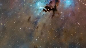 Webb lifted the "cosmic curtain" on a distant star nursery and found hundreds of newborn suns hidden inside 2 INT1 Webb lifted the cosmic curtain on a distant star nursery and found hundreds of newborn suns hidden inside