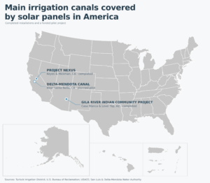 An Oregon irrigation reservoir could gain a second job as a 1-MW floating solar power plant near Prineville 2 MAP An Oregon irrigation reservoir could gain a second job as a 1 MW floating solar power plant near Prineville