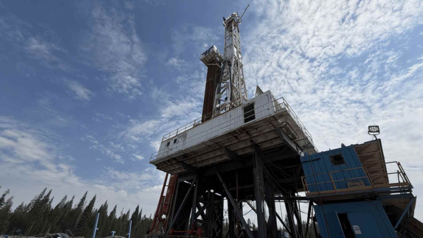 A drill near an Oregon volcano reached nearly two miles down in fifteen days, and one bit cut 3,578 feet of hot rock without being pulled from the hole