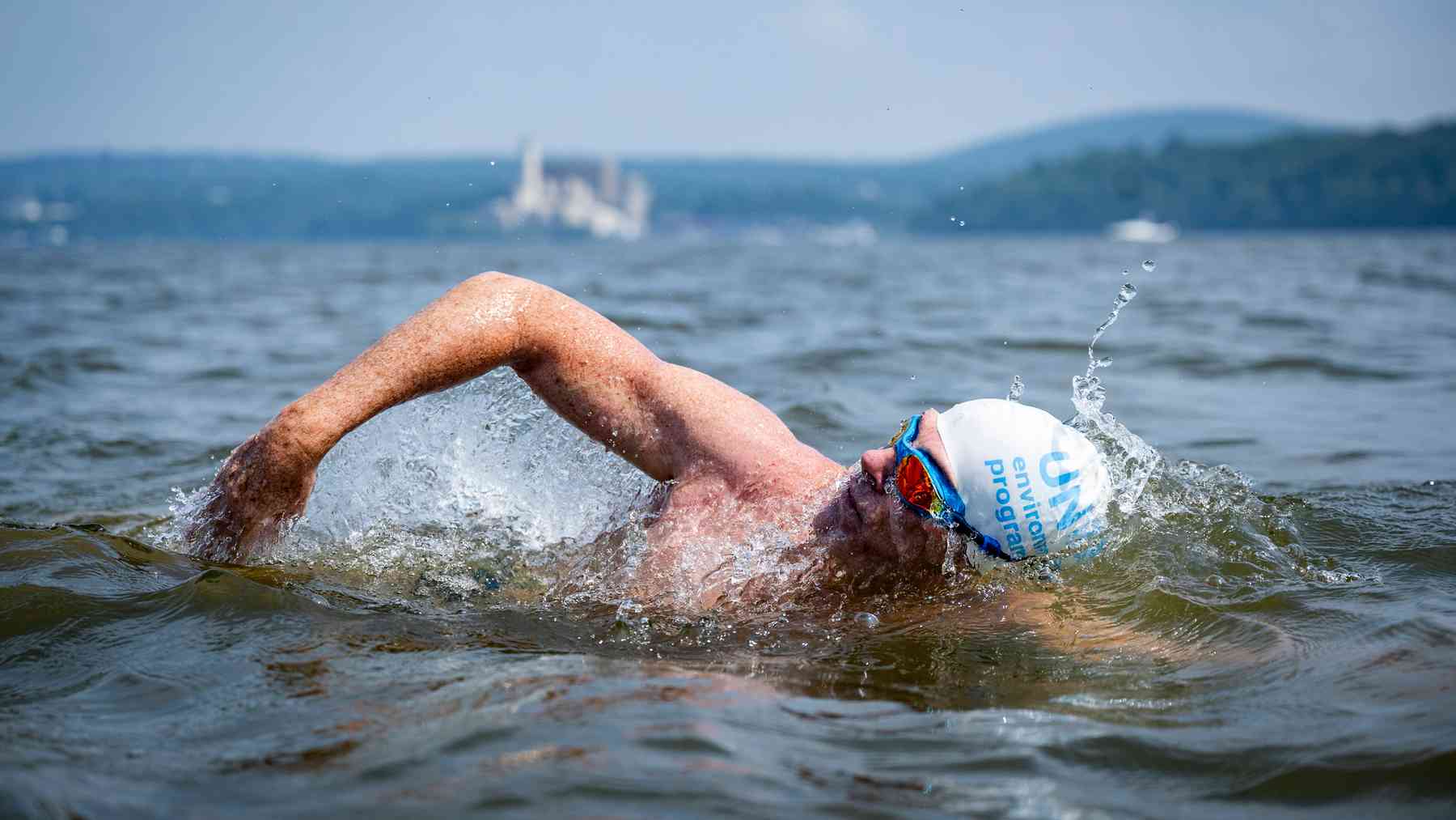 A maritime lawyer swam six tenths of a mile through freezing water at the North Pole, and his core temperature had already climbed to 101 degrees before he even touched the sea