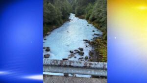 A milk tanker carrying 275 gallons of diesel rolled into an Oregon creek above a mountain reservoir, and no fish were found harmed after thousands of gallons of dairy fluid entered the water 17 Overturned milk tanker resting in an Oregon creek above a containment boom, milk tanker carrying