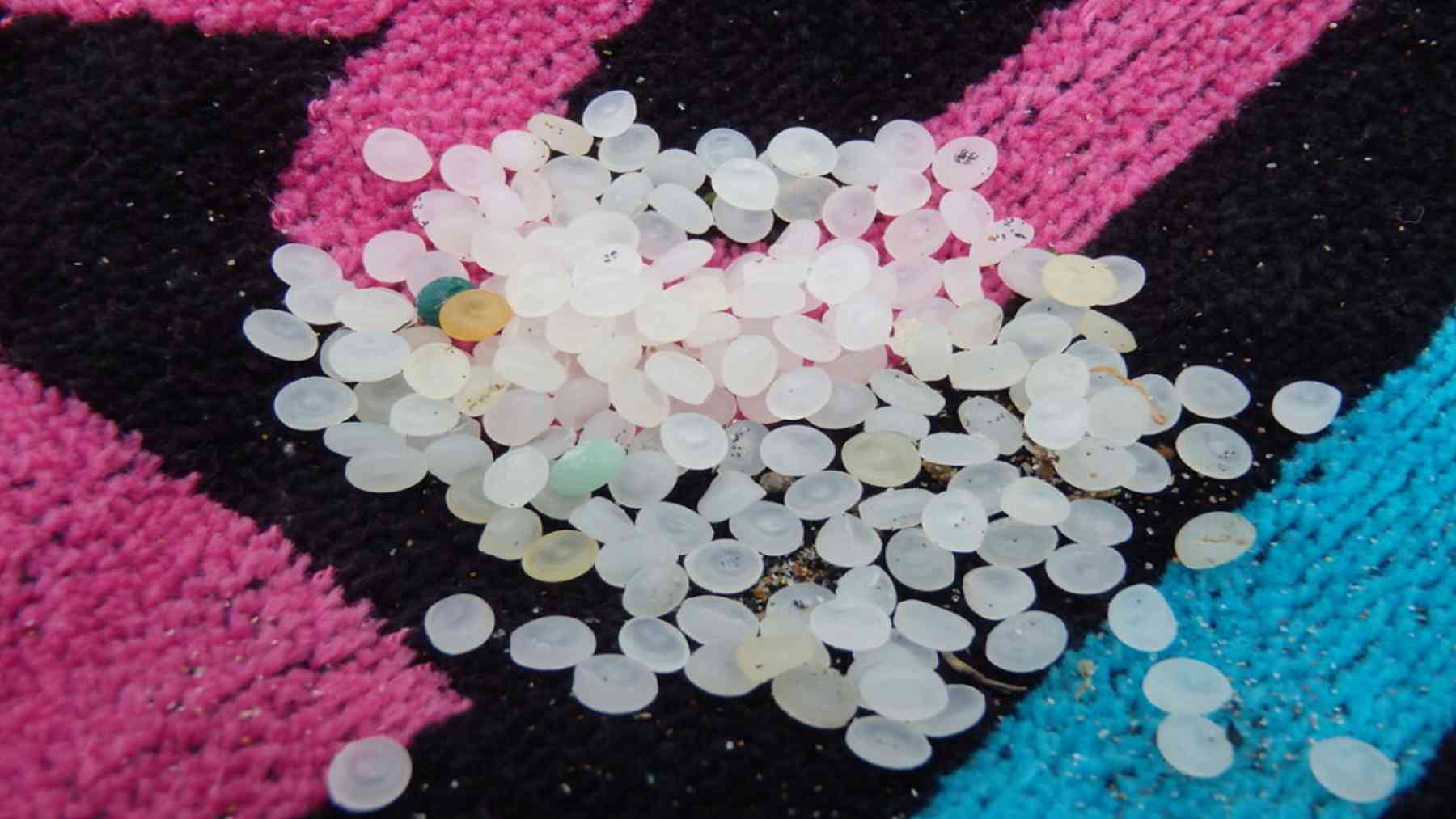A barge canal on the Texas coast turned up 715,000 stray plastic pellets in one spot, so it outweighed every other site in a volunteer count combined
