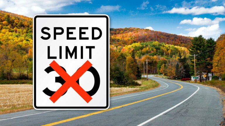 New national speed limit approved