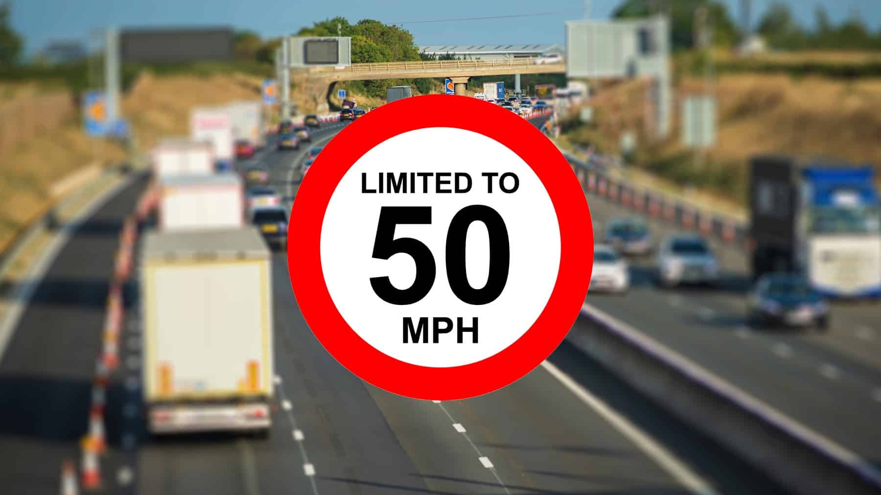 50 mph hits the M5 this October — £1,000 fines spark fear right before Halloween 1 50 mph hits the M5 this October