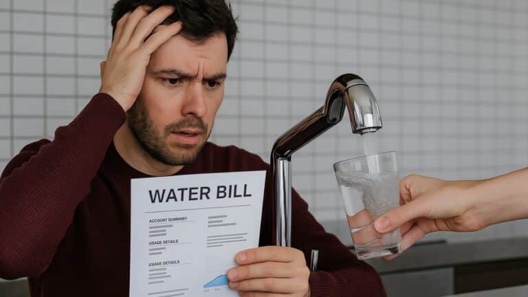 Hike in water bill 5 companies users
