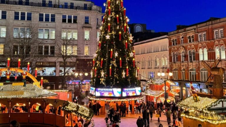 Europe’s top festive spectacle Birmingham’s Christmas market