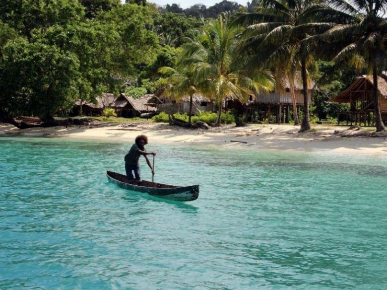 El mar se tragó 5 islas del Pacífico