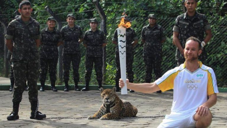 Soldados matan a tiros a Juma, el jaguar que acompañaba a la antorcha en Brasil