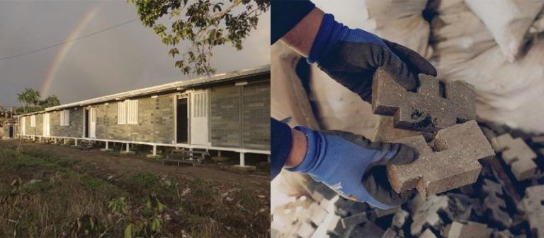 Un colombiano construye casas con ladrillos tipo ¨Lego¨ 4 Un colombiano construye casas con ladrillos tipo ¨Lego¨