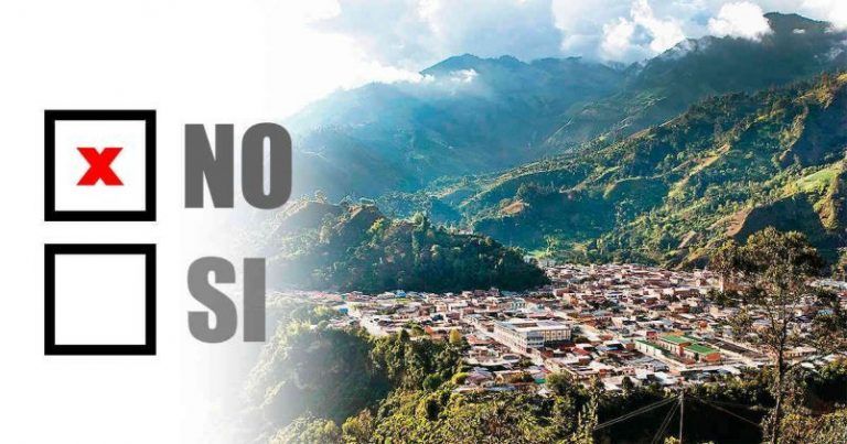 El agua le ganó al oro: Cajamarca le dijo 'No' a La Colosa 5 El agua le ganó al oro: Cajamarca le dijo ‘No’ a La Colosa