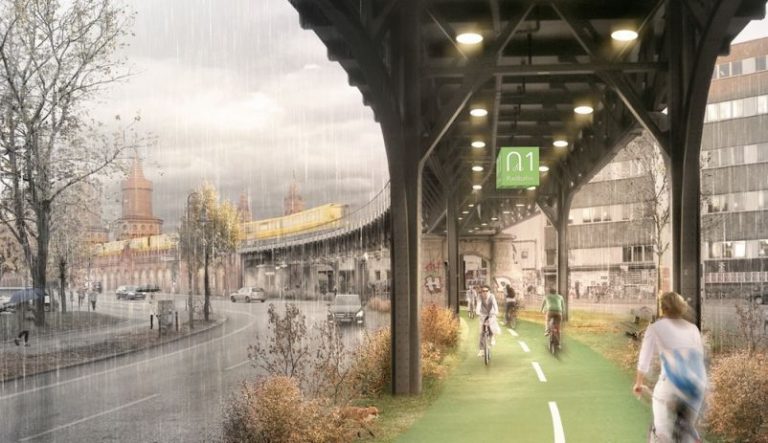 Bicisenda que genera energía y tiene huertas 8 Bicisenda que genera energía y tiene huertas