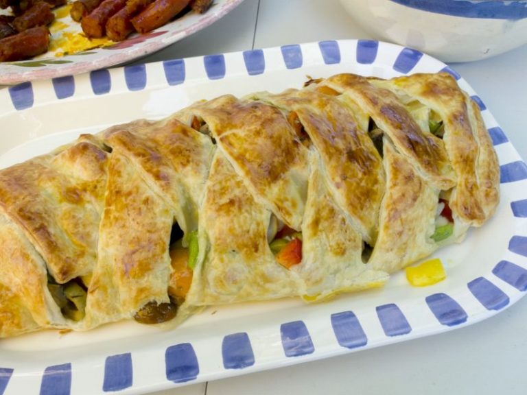 Receta fácil de Hojaldre de verduras y queso 7 Receta fácil de Hojaldre de verduras y queso