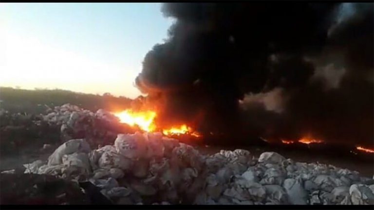 Contaminación y militarización en Vaca Muerta