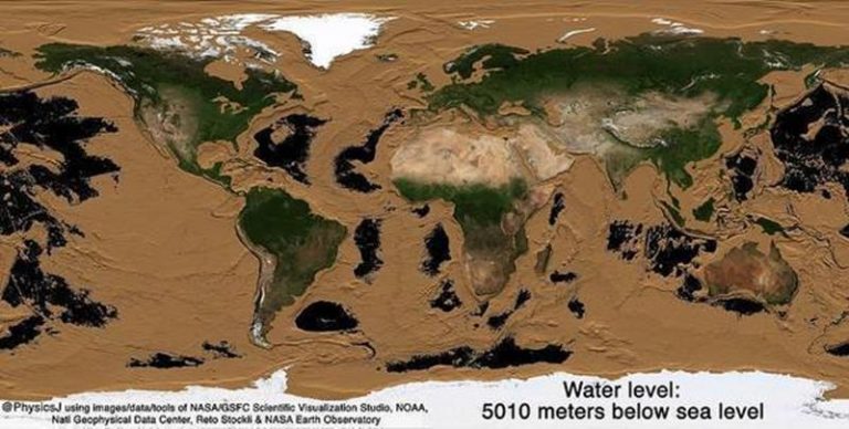 Así sería la Tierra sin océanos 10 Así sería la Tierra sin océanos
