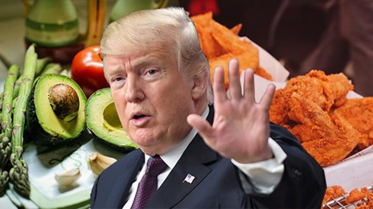 Oferta de un millón de dólares a Trump, si se hace vegano por un mes 4 Oferta de un millón de dólares a Trump, si se hace vegano por un mes