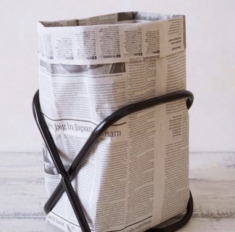 Cómo hacer bolsas de papel para tirar los residuos y dejar las bolsas de plástico 6 Cómo hacer bolsas de papel para tirar los residuos y dejar las bolsas de plástico