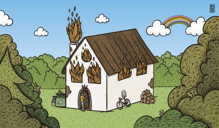 No vas a hacer nada contra la emergencia climática si no ves la casa en llamas